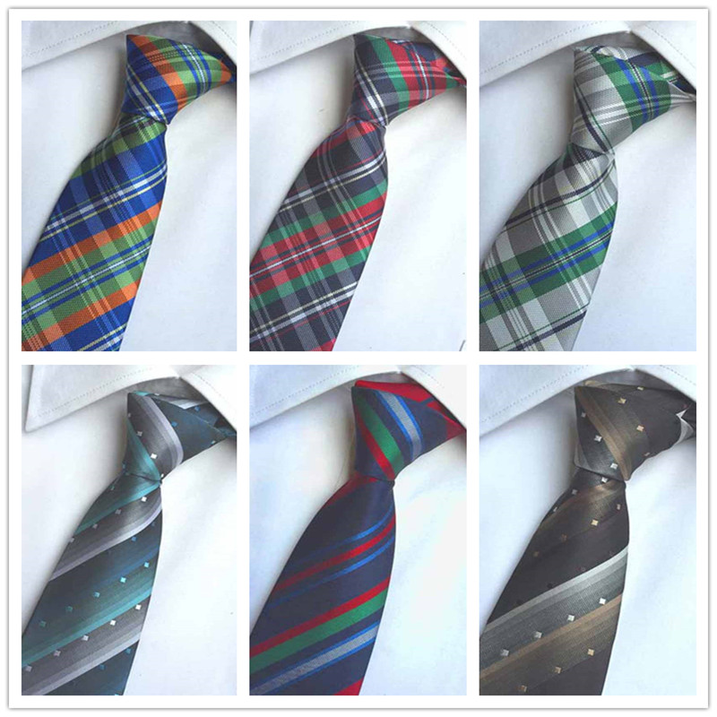 6CM Silk Mens Ties Various Jacquard Woven Self tied Narrow Neck Tie Men Wedding Party Gravatas Striped Plaid Checks Ties
6CM Silk Mens Ties Various Jacquard Woven Self tied Narrow Neck Tie Men Wedding Party Gravatas Striped Plaid Checks Ties