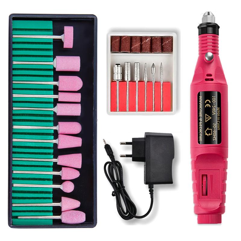 1 Set Professional Electric Nail Drill Machine Pen for Manicure Pedicure Polish Sanding Nail Drill Bits Gel Milling Kits
1 Set Professional Electric Nail Drill Machine Pen for Manicure Pedicure Polish Sanding Nail Drill Bits Gel Milling Kits