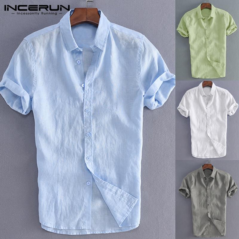 INCERUN Elegant S-5XL Male Tee Tops Casual Shirts Men Social Shirts Dress Button Turn Down Collar Slim Fit Men Clothes Camisa, Grey
INCERUN Elegant S-5XL Male Tee Tops Casual Shirts Men Social Shirts Dress Button Turn Down Collar Slim Fit Men Clothes Camisa, Grey