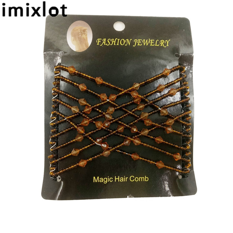 imixlot Hair Comb Headdress Wire Reel Acrylic Beaded Magic Hair Comb Styling Accessories
imixlot Hair Comb Headdress Wire Reel Acrylic Beaded Magic Hair Comb Styling Accessories