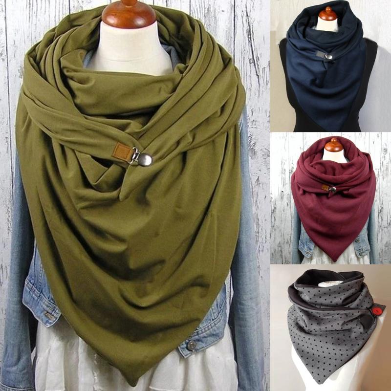 2020 Fashion Solid Scarf Patchwork Button Malaysia Scarfes Soft Wrap Muffer Women Winter Warm Shawls Scarf echarpe hiver femme
2020 Fashion Solid Scarf Patchwork Button Malaysia Scarfes Soft Wrap Muffer Women Winter Warm Shawls Scarf echarpe hiver femme