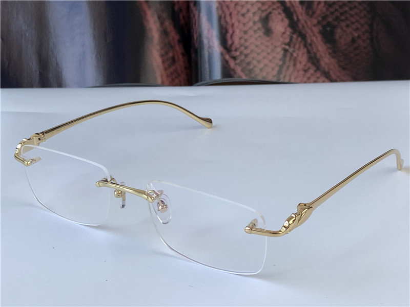 wholesale new fashion designer optical glasses 5634295 retro metal frameless transparent lens animal legs vintage classic clear eyewear
wholesale new fashion designer optical glasses 5634295 retro metal frameless transparent lens animal legs vintage classic clear eyewear
