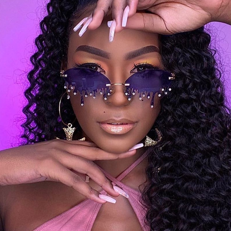 QPeClou 2020 New Luxury Shining Diamond Sunglasses Women Fashion Funny Tears Sun Glasses Female Crying Shades Party Oculos
QPeClou 2020 New Luxury Shining Diamond Sunglasses Women Fashion Funny Tears Sun Glasses Female Crying Shades Party Oculos