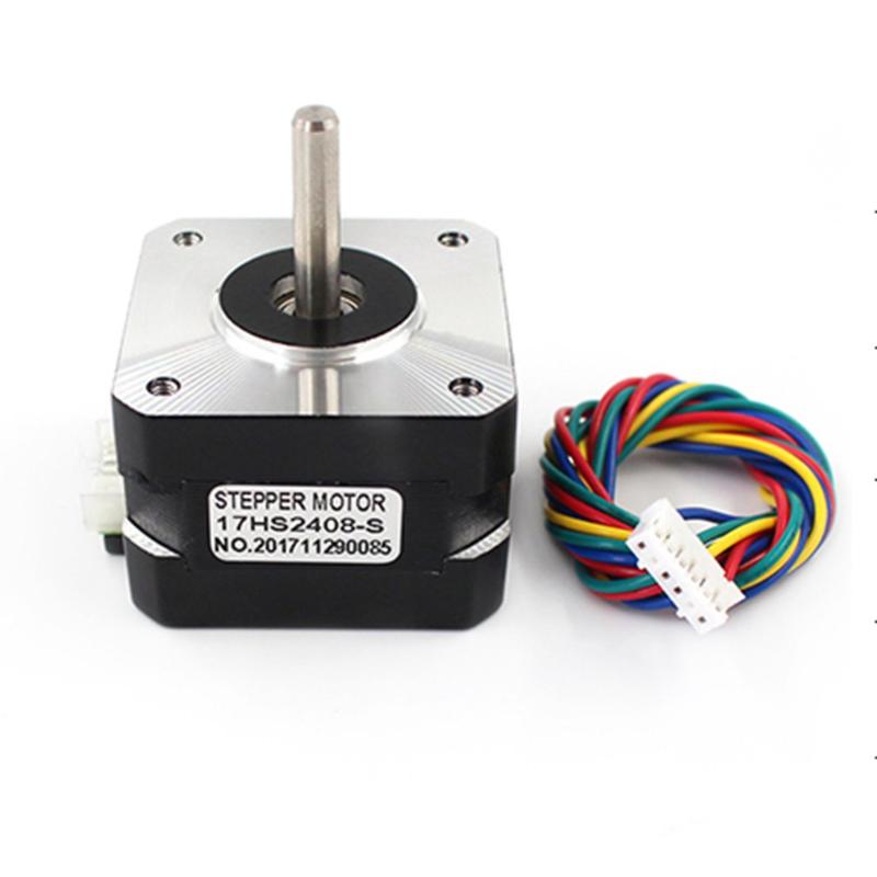 High Quality 4-lead Nema 17 Stepper Motor 42 Motor 42BYGH 0.6A CNC Laser 3D Printer Electric 17HS2408S
High Quality 4-lead Nema 17 Stepper Motor 42 Motor 42BYGH 0.6A CNC Laser 3D Printer Electric 17HS2408S