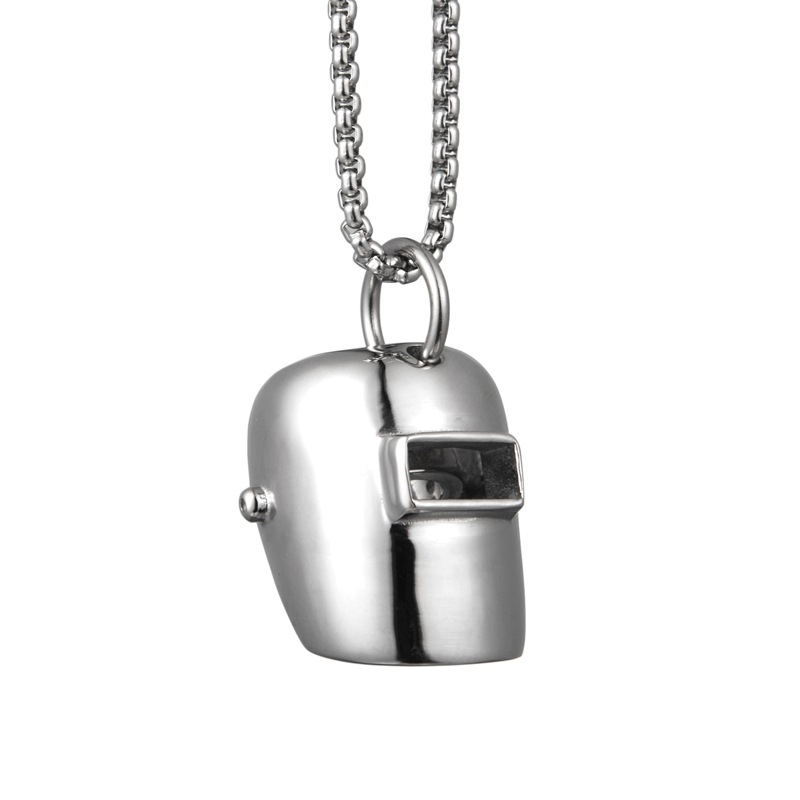 Fashion Rock Roll Welders Mask Pendant Necklace Titanium Steel Jewelry Creative Pendant Necklace Hip-hop Rock Punk Cool Style
Fashion Rock Roll Welders Mask Pendant Necklace Titanium Steel Jewelry Creative Pendant Necklace Hip-hop Rock Punk Cool Style