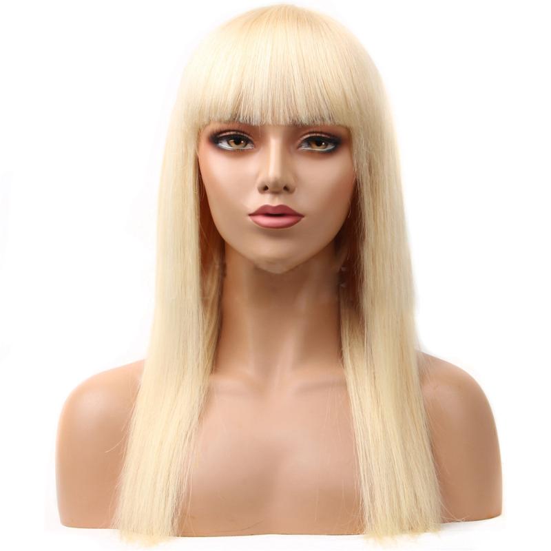 613 Color Machine Made Wig Remy Brazilian Straight Human Hair Wig Blonde Wigs For Women Pre Plucked Blonde Straight perruque, As pic
613 Color Machine Made Wig Remy Brazilian Straight Human Hair Wig Blonde Wigs For Women Pre Plucked Blonde Straight perruque, As pic