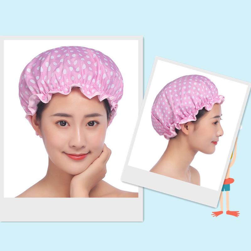 2020 Women Waterproof Shower Caps Colorful Bath Shower Hair Cover Adults Waterproof Bathing 3PC Hair cap Dropshipping #1438
2020 Women Waterproof Shower Caps Colorful Bath Shower Hair Cover Adults Waterproof Bathing 3PC Hair cap Dropshipping #1438