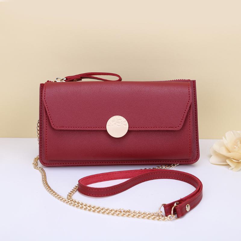 Straps Chain Women Mobile Wallet Large Capacity Long Clutch Bag Zipper Diagonal Shoulder Bag Foldover Purse Femme Feminina Borse, Green
Straps Chain Women Mobile Wallet Large Capacity Long Clutch Bag Zipper Diagonal Shoulder Bag Foldover Purse Femme Feminina Borse, Green