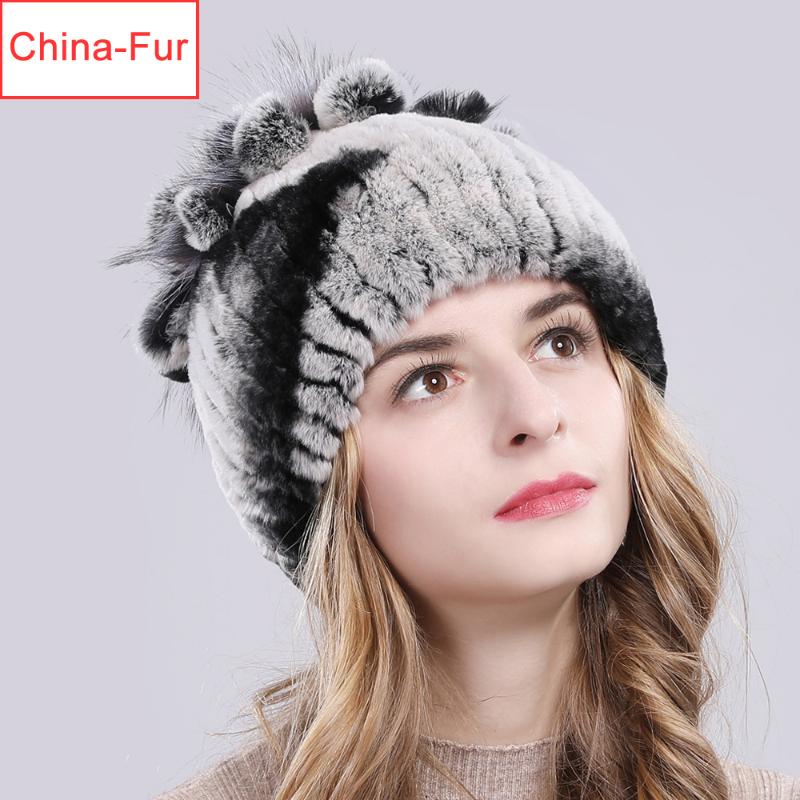 Brand Elastic Knit Real Rex Fur Beanies Hats Women Real Rex Fur Skullies Hat 100% Natural Caps, Color 2
Brand Elastic Knit Real Rex Fur Beanies Hats Women Real Rex Fur Skullies Hat 100% Natural Caps, Color 2