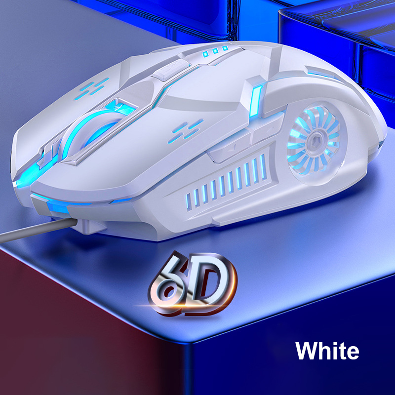 Ergonomic Wired Gaming Mouse 6- Button 4-speed DPI RGB USB Computer gaming mouse Silent Mause With Backlight For PC Laptop
Ergonomic Wired Gaming Mouse 6- Button 4-speed DPI RGB USB Computer gaming mouse Silent Mause With Backlight For PC Laptop