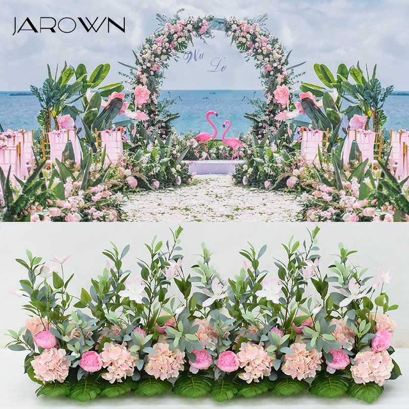 JAROWN Wedding Decoration Artificial Rose Hydrangea Fake Flower Row T Stage Decor Wedding Home Party Supplies Flores
JAROWN Wedding Decoration Artificial Rose Hydrangea Fake Flower Row T Stage Decor Wedding Home Party Supplies Flores