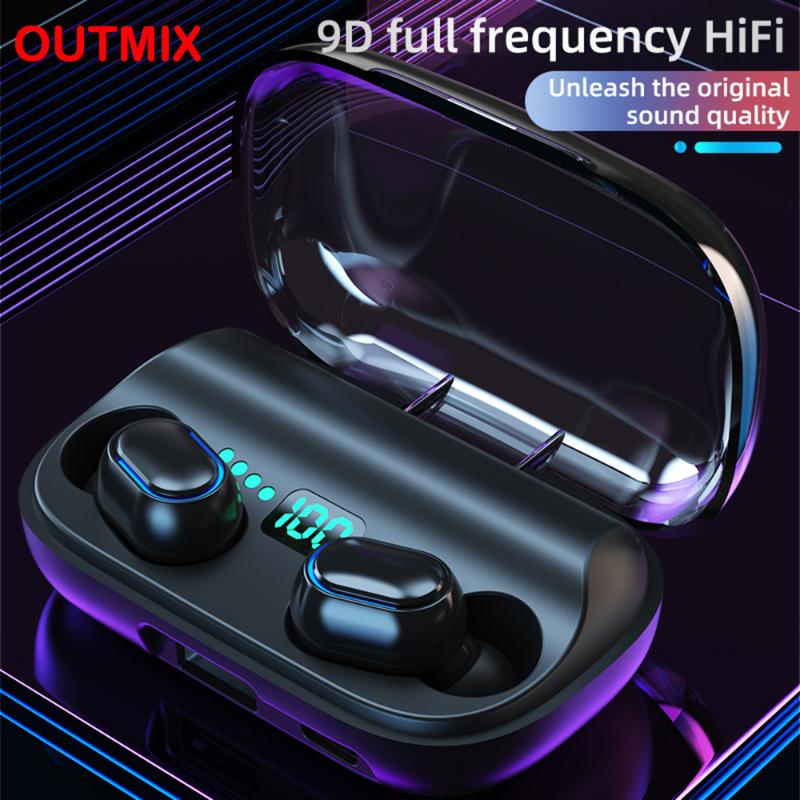 T11 Bluetooth 5.0 Earphone 9D Stereo Wireless Earpiece Headset HI-FI HD Call Waterproof
T11 Bluetooth 5.0 Earphone 9D Stereo Wireless Earpiece Headset HI-FI HD Call Waterproof