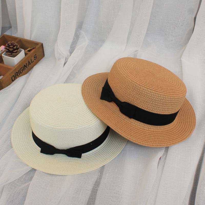 Summer sun hats sunscreen straw hat female visor shopping beach parent-child UV protection flat top caps Outdoor sports sale, Dome - beige yellow
Summer sun hats sunscreen straw hat female visor shopping beach parent-child UV protection flat top caps Outdoor sports sale, Dome - beige yellow
