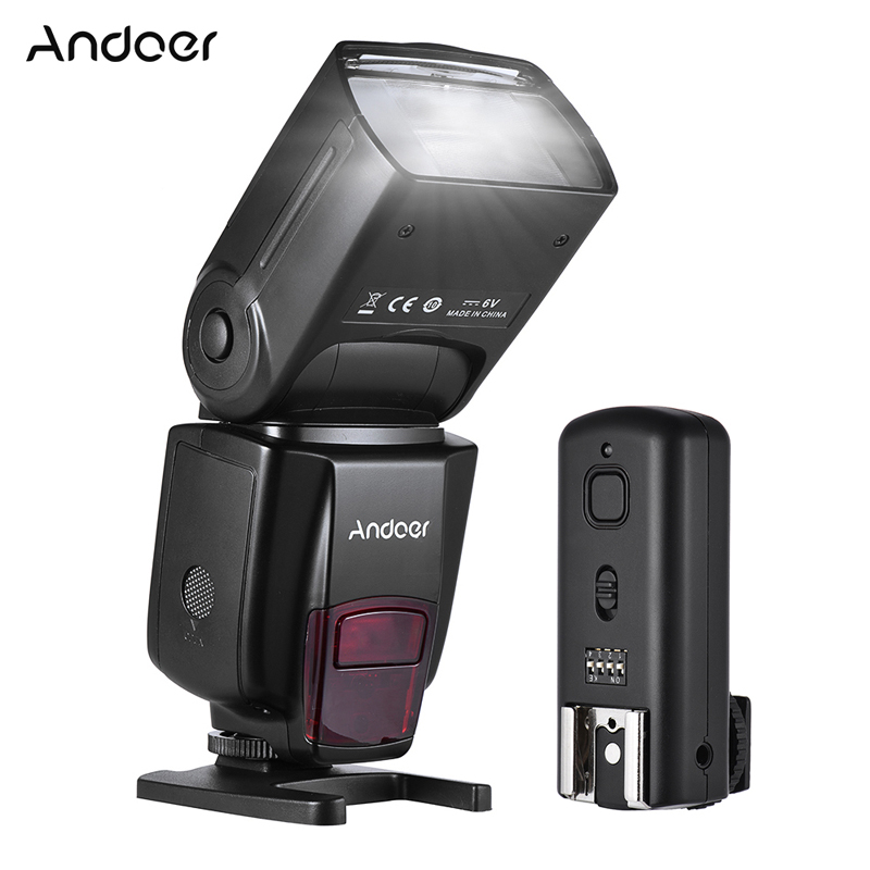 Andoer AD560 IV 2.4G Wireless On-camera Slave Speedlite Flash Light GN50+Trigger for DSLR Cameras
Andoer AD560 IV 2.4G Wireless On-camera Slave Speedlite Flash Light GN50+Trigger for DSLR Cameras