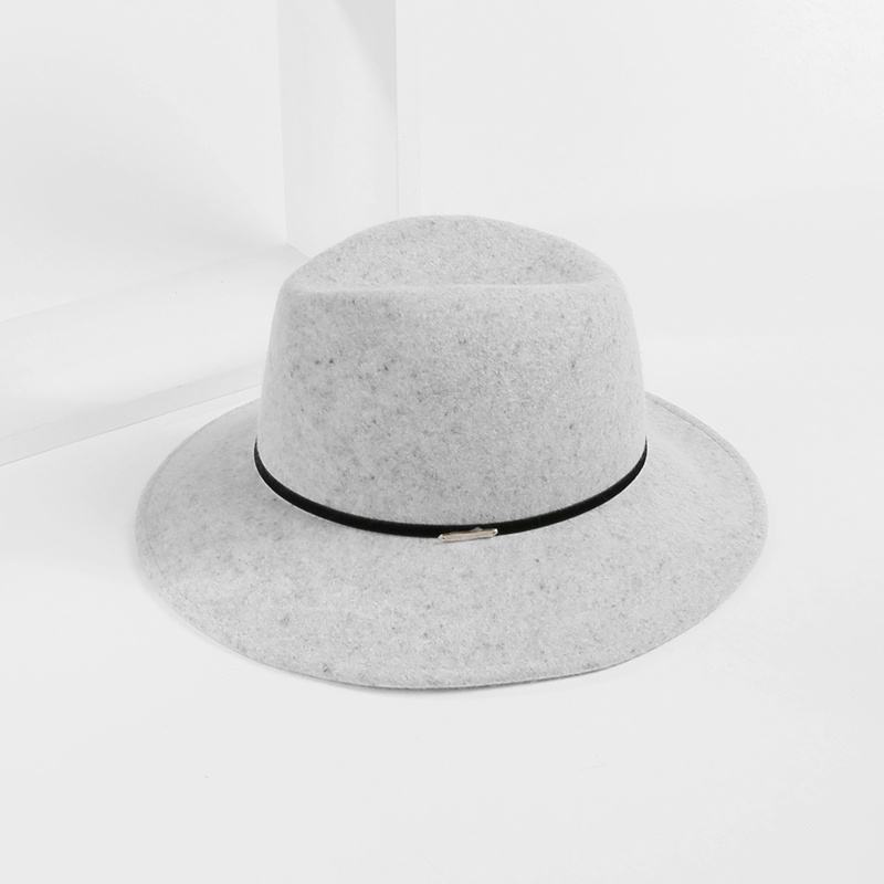 H764 Women Wool Fedoras Hat Winter High Quality Fashion Woolen Jazz Cap Lady Simple Outdoor Travel Shopping Party Hats, Gray
H764 Women Wool Fedoras Hat Winter High Quality Fashion Woolen Jazz Cap Lady Simple Outdoor Travel Shopping Party Hats, Gray