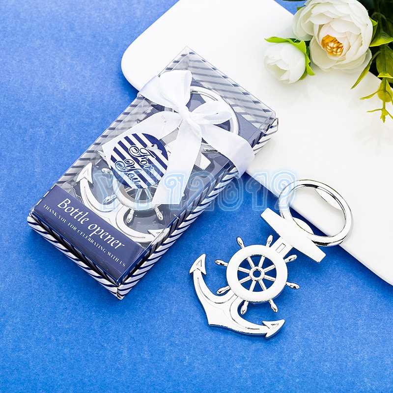 50pcs/lot Sailing Boat Rudder Anchor Bottle Opener Sea Theme Wedding Souvenirs Guests Birthday Gift Party Favor
50pcs/lot Sailing Boat Rudder Anchor Bottle Opener Sea Theme Wedding Souvenirs Guests Birthday Gift Party Favor