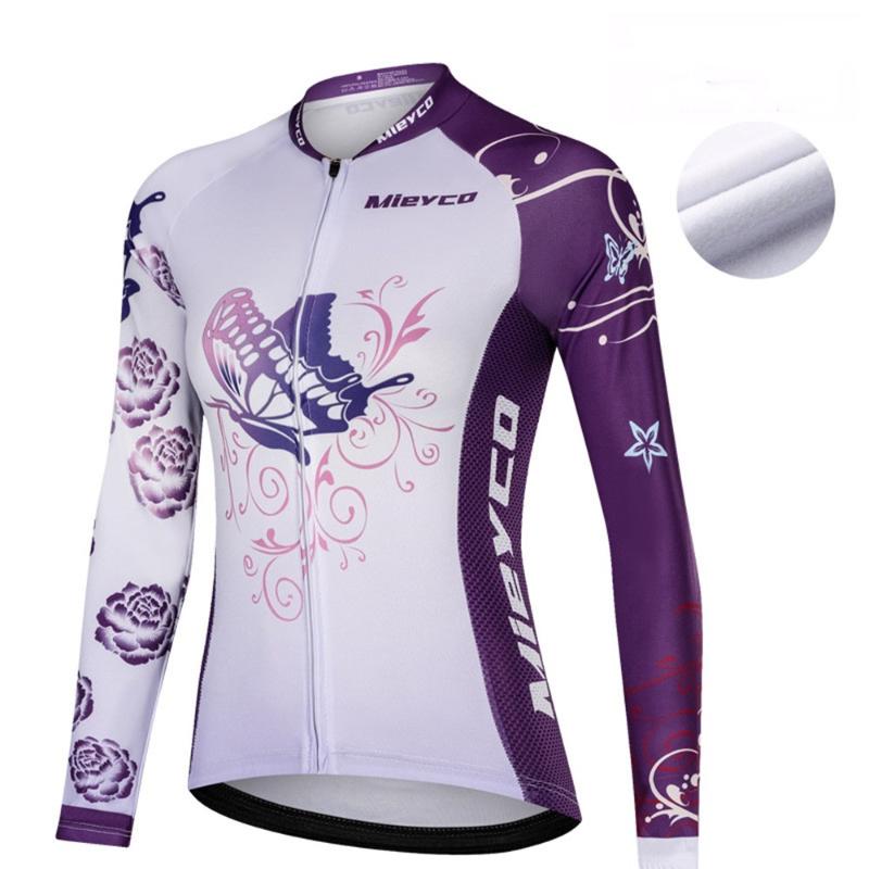 Winter Butterfly Cycling Jersey Women Fleece Thermal Windproof Bicycle Jacket MTB Road Bike sports Long Sleeve Riding Clothing, 11
Winter Butterfly Cycling Jersey Women Fleece Thermal Windproof Bicycle Jacket MTB Road Bike sports Long Sleeve Riding Clothing, 11