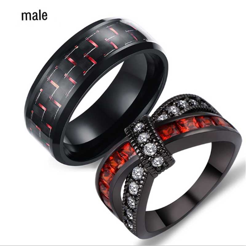 New luxury fashion women's men's full-set garnet red cross zircon shape ring couple engagement wedding gift as jewelry wholesale
New luxury fashion women's men's full-set garnet red cross zircon shape ring couple engagement wedding gift as jewelry wholesale