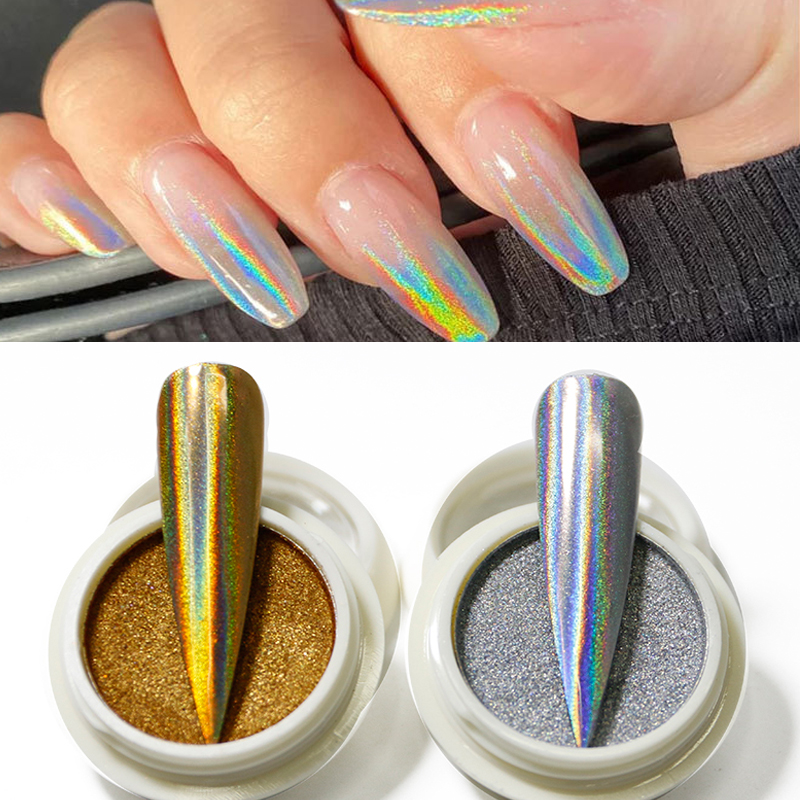 1Box Nail Solid Laser Powder Holographic Gold/Silver Electroplating Titanium Chameleon Powder Colorful Peacock Mirror New
1Box Nail Solid Laser Powder Holographic Gold/Silver Electroplating Titanium Chameleon Powder Colorful Peacock Mirror New