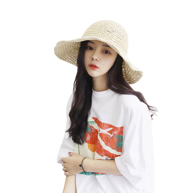 ROPALIASolid Summer Beach Hat Female Casual Hat Lady Brand Women Dome Straw Cap Sun, Khaki
ROPALIASolid Summer Beach Hat Female Casual Hat Lady Brand Women Dome Straw Cap Sun, Khaki