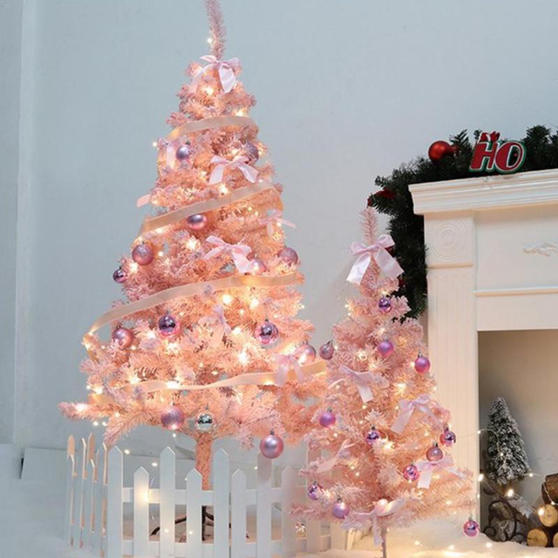 60/90CM Pink Christmas Tree Set LED Artificial Christmas Tree with Hanging Ornament Party Holiday Home Decor Office Decorations
60/90CM Pink Christmas Tree Set LED Artificial Christmas Tree with Hanging Ornament Party Holiday Home Decor Office Decorations