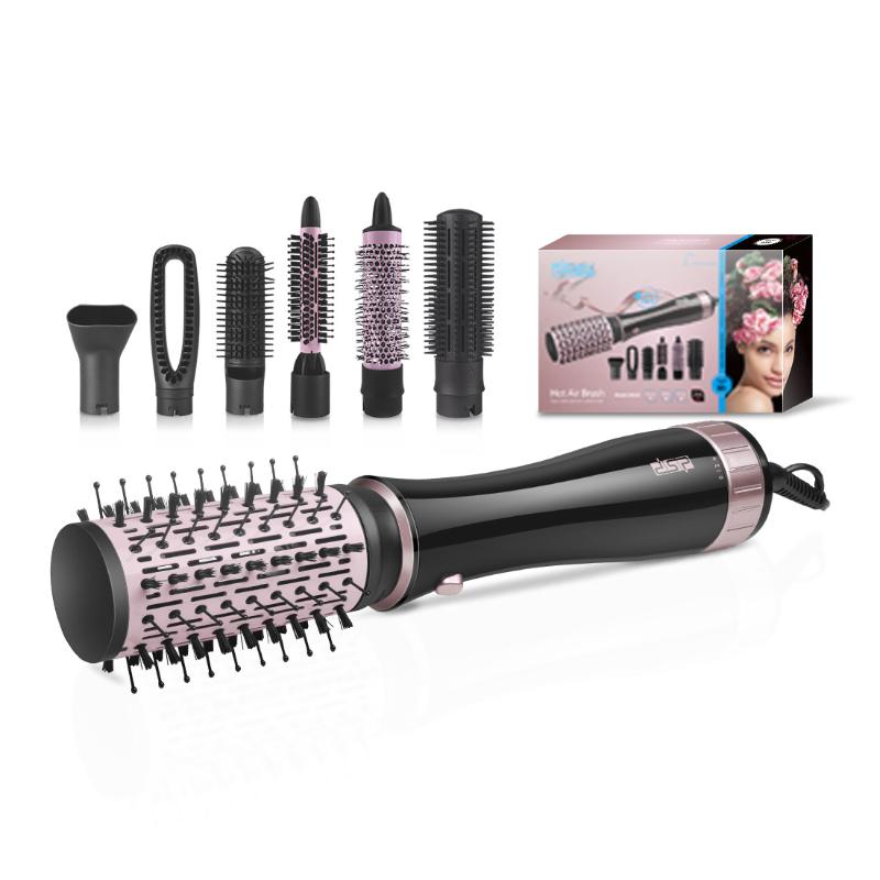 DSP New 7 IN 1 One Step Hair Dryer Cold Hot Air Brush Hair Straightener Comb Curling Brush Styling Tools Blow Dryer
DSP New 7 IN 1 One Step Hair Dryer Cold Hot Air Brush Hair Straightener Comb Curling Brush Styling Tools Blow Dryer