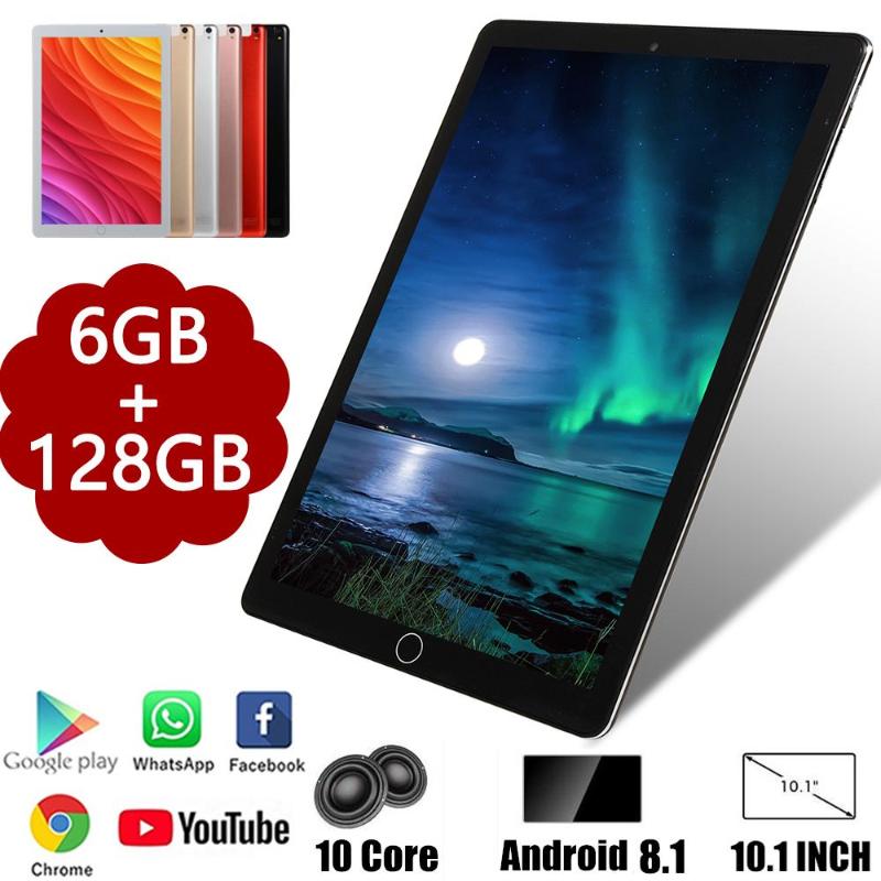 Newest Android tablets 10.1 Dual SIM 4G Quad Core 6GB RAM 128GB ROM WiFi 2.4G Bluetooth 1280X800 IPS Kids Gift 10 inch tablets, Black
Newest Android tablets 10.1 Dual SIM 4G Quad Core 6GB RAM 128GB ROM WiFi 2.4G Bluetooth 1280X800 IPS Kids Gift 10 inch tablets, Black