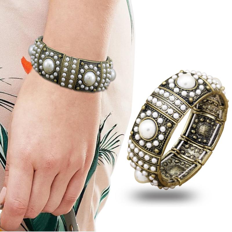 Vintage Gold Pearl Dome Cowgirl 1920s Metal Art Deco Heart Viking Bracelet Bangle Cuff Jewelry Anime Dropshipping Bijoux
Vintage Gold Pearl Dome Cowgirl 1920s Metal Art Deco Heart Viking Bracelet Bangle Cuff Jewelry Anime Dropshipping Bijoux