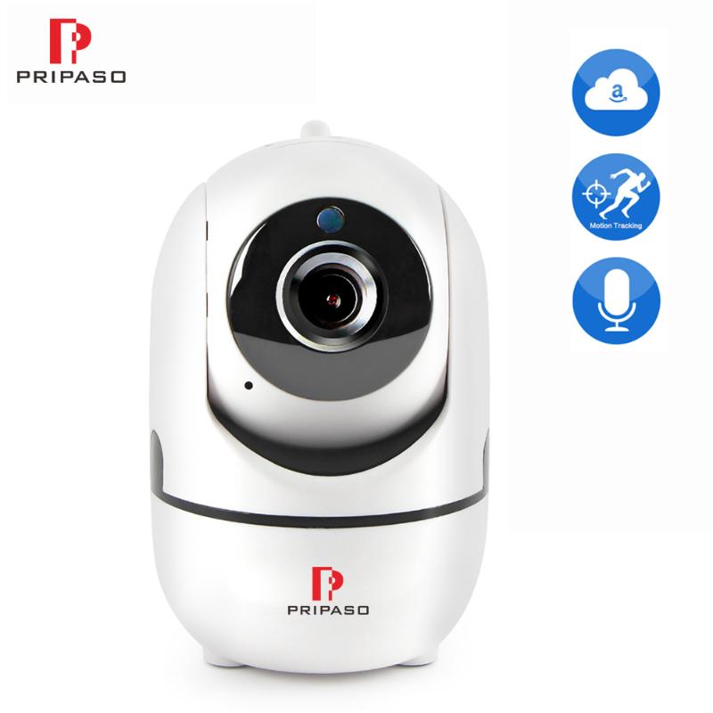 Pripaso Auto Tracking IP Cam Home Security AI Camera 1080P Wireless Mini Camera Wifi Surveillance Smart IR CUT Night Vision
Pripaso Auto Tracking IP Cam Home Security AI Camera 1080P Wireless Mini Camera Wifi Surveillance Smart IR CUT Night Vision