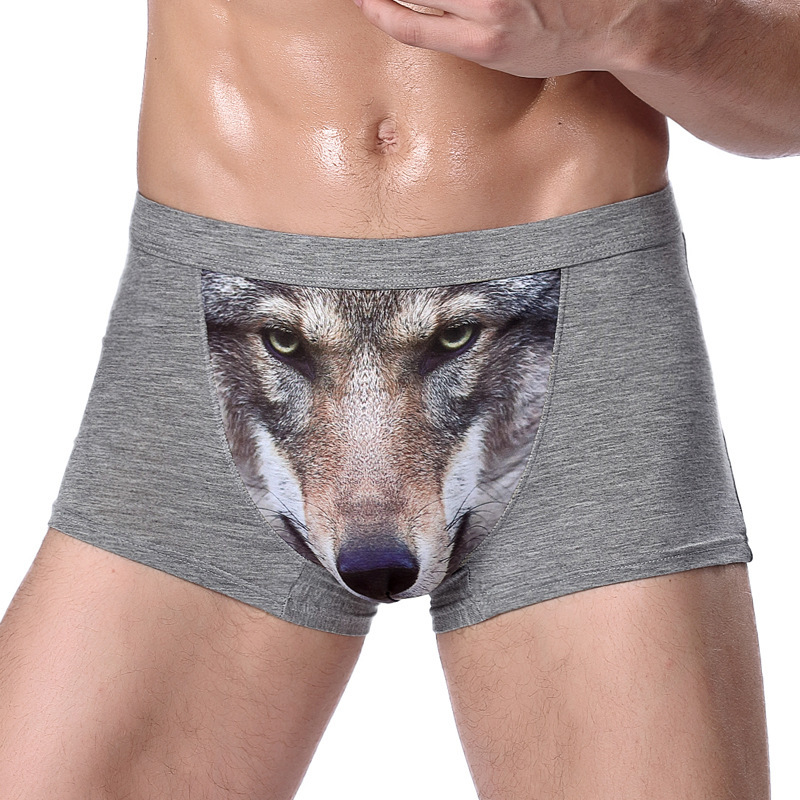 4XL Large Size Male Underwear Funny Cool Underpants Wolf Modal U Convex Underware Men Boxers Comfortable Soft boxer shorts man, Black;white
4XL Large Size Male Underwear Funny Cool Underpants Wolf Modal U Convex Underware Men Boxers Comfortable Soft boxer shorts man, Black;white