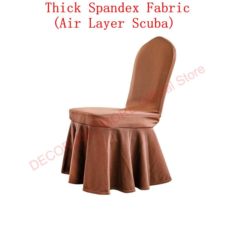 10PCS/LOT Polyester Spandex Dining Chair Covers Hotel Party Wedding Solid Universal Chair Cover Air Layer Scuba Thick Fabric
10PCS/LOT Polyester Spandex Dining Chair Covers Hotel Party Wedding Solid Universal Chair Cover Air Layer Scuba Thick Fabric