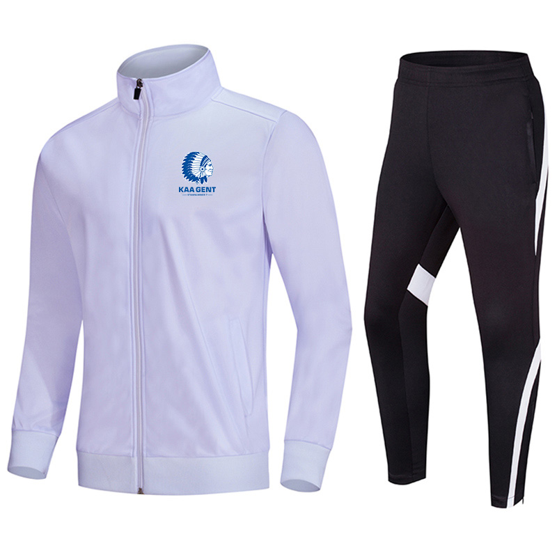 K.A.A. Gent F.C Top Running Men's Tracksuit Jacket And Pant Training Suits Outdoor Sportswear Jogging Wear Adult Kids Soccer Sets, Black;blue
K.A.A. Gent F.C Top Running Men's Tracksuit Jacket And Pant Training Suits Outdoor Sportswear Jogging Wear Adult Kids Soccer Sets, Black;blue