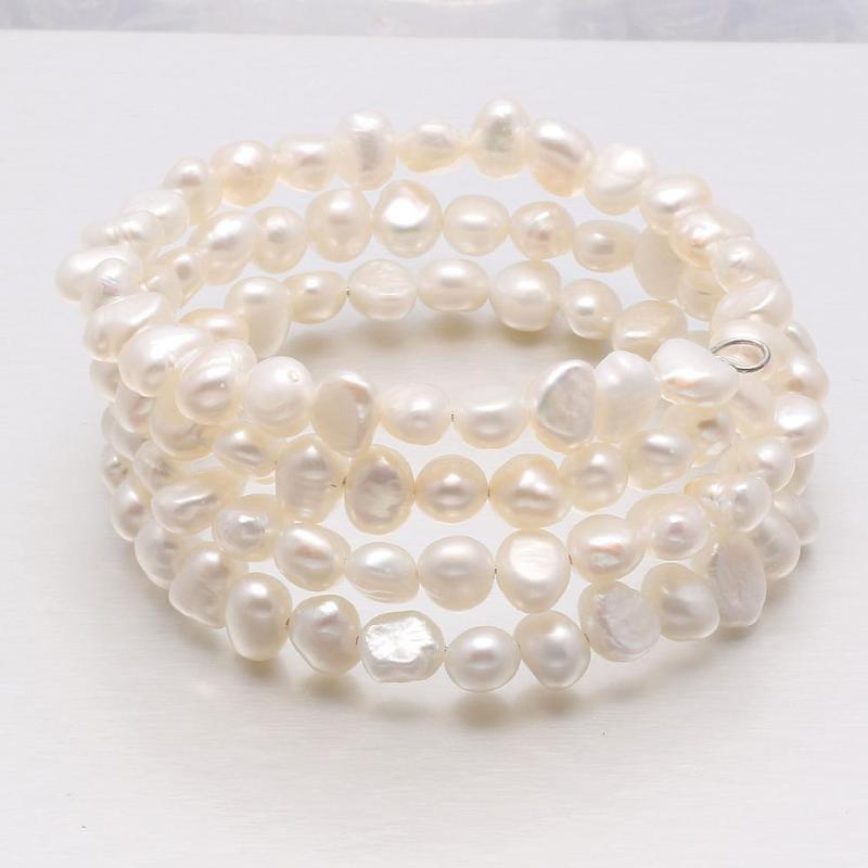 Natural Pearl Bracelet Fashion Four Spiral Design Bracelet For Women Charm Party Jewelry Gifts Size 57cm
Natural Pearl Bracelet Fashion Four Spiral Design Bracelet For Women Charm Party Jewelry Gifts Size 57cm