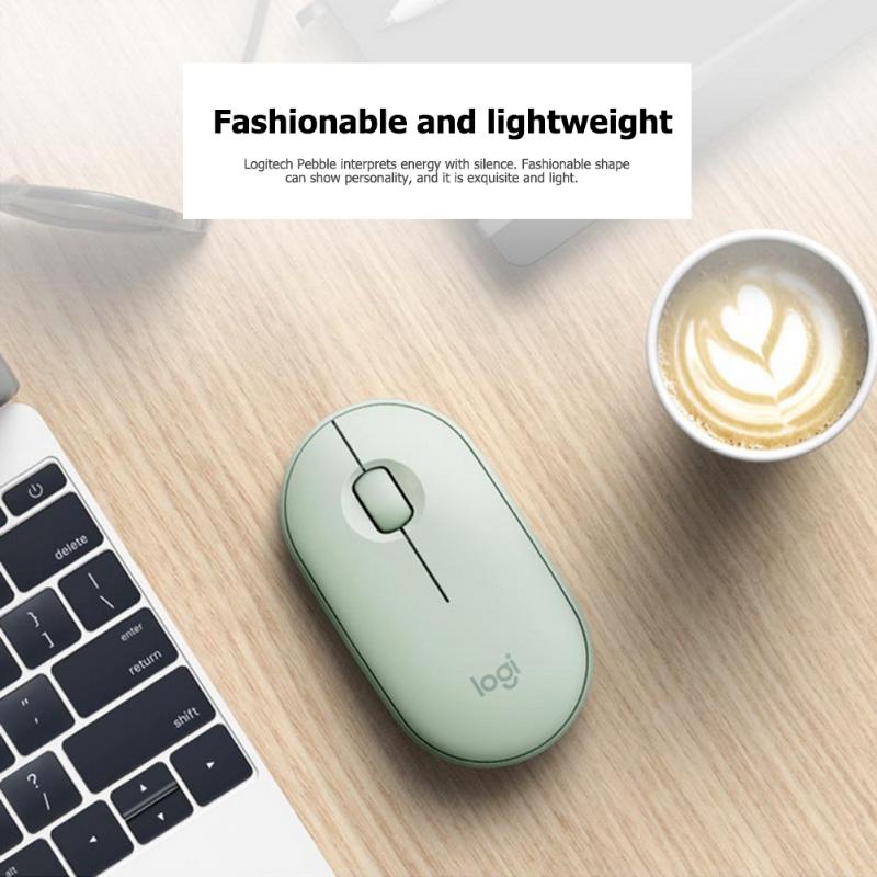 Pebble Wireless Bluetooth Mouse 2.4GHz USB Receiver Dual-connectivity Silent Mouse for Windows MacOS Laptop PC Computer
Pebble Wireless Bluetooth Mouse 2.4GHz USB Receiver Dual-connectivity Silent Mouse for Windows MacOS Laptop PC Computer