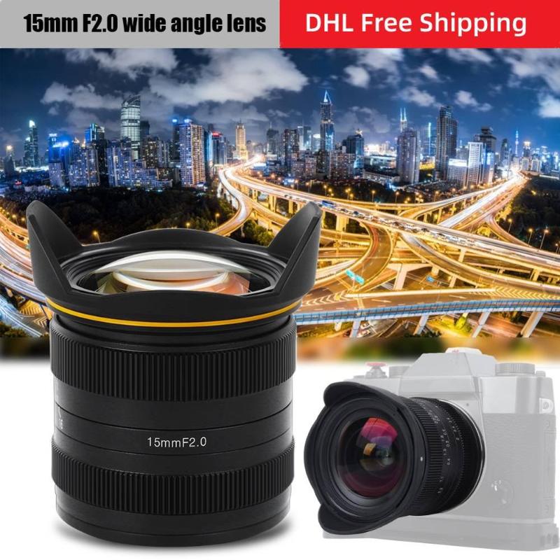Kamlan 15mm F2.0 Manual focus Wide angle Wide Angle APS-C Frame for Canon EOS M/Sony E/Fuji X/M43 Mount Mirrorless Camera Lens
Kamlan 15mm F2.0 Manual focus Wide angle Wide Angle APS-C Frame for Canon EOS M/Sony E/Fuji X/M43 Mount Mirrorless Camera Lens