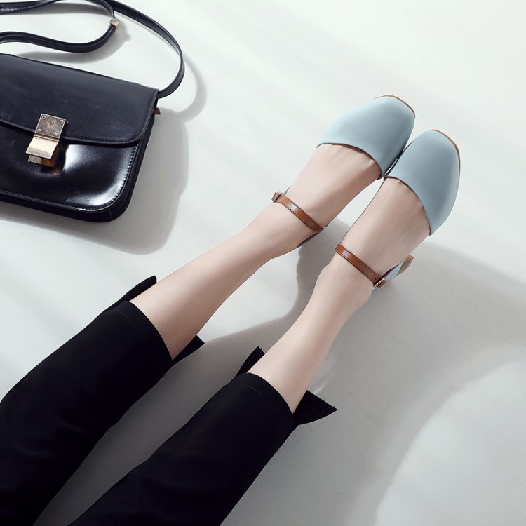 Oversized Ladies high heels women shoes woman pumps Pure color Rough-heeled single shoes, Pink
Oversized Ladies high heels women shoes woman pumps Pure color Rough-heeled single shoes, Pink