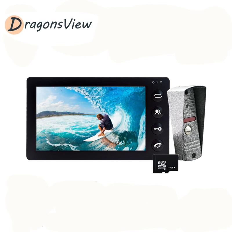 Dragonsview Video Door Phone Intercom System 7 inch White Indoor Monitor 1200TVL IR Night Vision Rainproof Outdoor Doorbell
Dragonsview Video Door Phone Intercom System 7 inch White Indoor Monitor 1200TVL IR Night Vision Rainproof Outdoor Doorbell