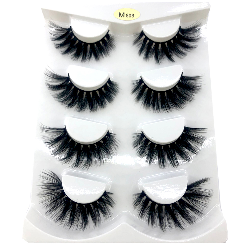 HBZGTLAD 4 pairs natural false eyelashes fake lashes long makeup 3d mink lashes eyelash extension mink eyelashes for beauty
HBZGTLAD 4 pairs natural false eyelashes fake lashes long makeup 3d mink lashes eyelash extension mink eyelashes for beauty