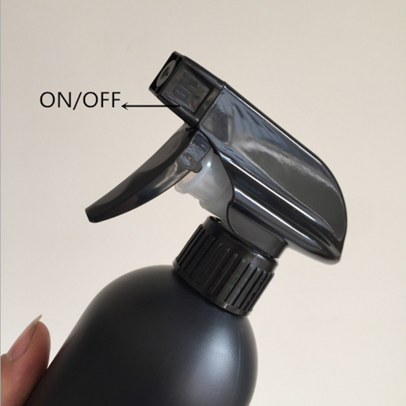 50ps 500ml Empty Spray plastic bottle High Quality Wash Cleanser Kitchen Water Sprayer Refillable Bottle With Mist Sprayer Black
50ps 500ml Empty Spray plastic bottle High Quality Wash Cleanser Kitchen Water Sprayer Refillable Bottle With Mist Sprayer Black