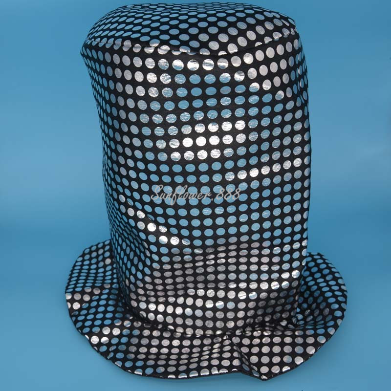 Unisex Women Men Dot Top Fedoras Hats Novelty Magic Dance Stage Performance Party Wedding Caps
Unisex Women Men Dot Top Fedoras Hats Novelty Magic Dance Stage Performance Party Wedding Caps
