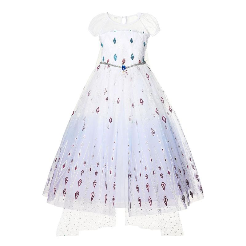Girl's Dresses Snowflake Sequin Dress For Girls Snow Queen 2 Inspired Princess Costumes Kids Lace Tulle Gown Children Summer Clothes
Girl's Dresses Snowflake Sequin Dress For Girls Snow Queen 2 Inspired Princess Costumes Kids Lace Tulle Gown Children Summer Clothes
