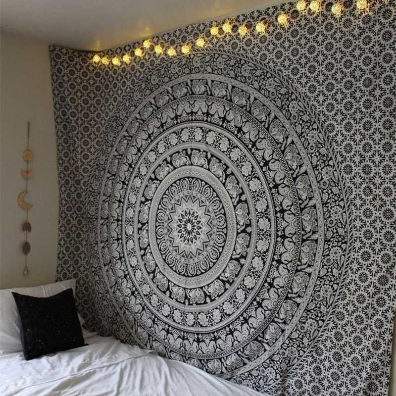 Cilected Elephant Printed Tapestry Bohemian Wall Hanging Mandala Bedspread Shawl 200*148 cm Beach Throw Blanket
Cilected Elephant Printed Tapestry Bohemian Wall Hanging Mandala Bedspread Shawl 200*148 cm Beach Throw Blanket