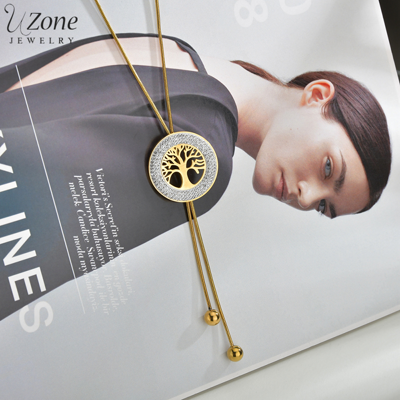 UZone Noble Stainless Steel Tree Of Life Pendant Necklace Cubic Zirconia Butterfly Infinity Symbol Charm Necklaces Jewelry Gift, Silver
UZone Noble Stainless Steel Tree Of Life Pendant Necklace Cubic Zirconia Butterfly Infinity Symbol Charm Necklaces Jewelry Gift, Silver