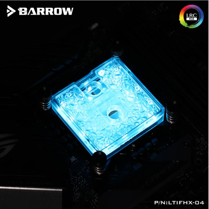 Barrow Icicle series jetting type micro waterway CPU block (Acrylic Edition) for X99 platform LTIFHX-04
Barrow Icicle series jetting type micro waterway CPU block (Acrylic Edition) for X99 platform LTIFHX-04