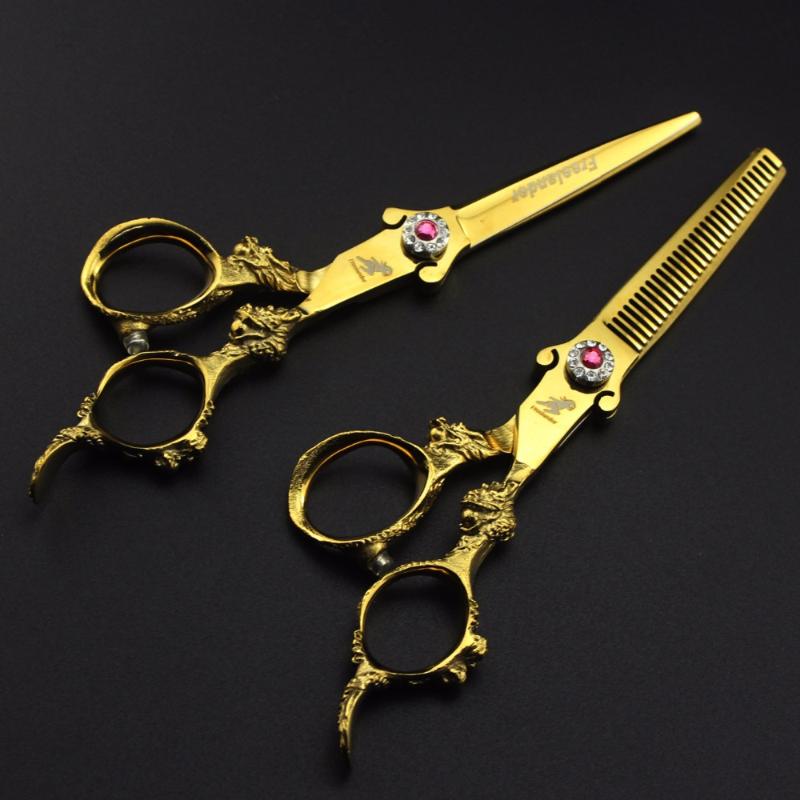 Freelander 6.0'' professional Japan 440c pink/silver/gold sword - shaped dragon handle hairdressing scissors
Freelander 6.0'' professional Japan 440c pink/silver/gold sword - shaped dragon handle hairdressing scissors