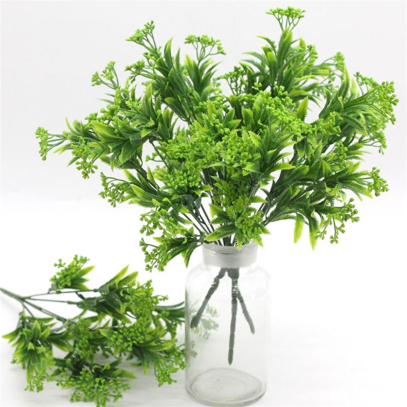 6-head Artificial Grass Bouquet Simulation Plant Decor Wedding Party Plastic Fake Greenery Bouquet, Green
6-head Artificial Grass Bouquet Simulation Plant Decor Wedding Party Plastic Fake Greenery Bouquet, Green