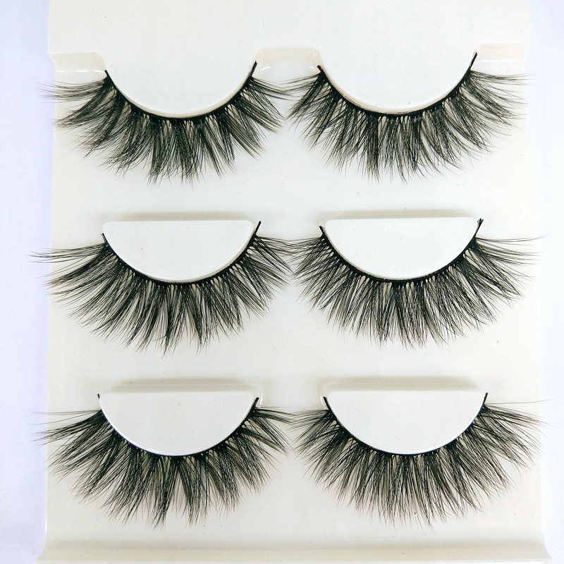 50 Boxes 3 pairs Soft Natural Long Lashes Cross Messy 3d False Eyelashes Stage Makeup Fake Eyelashes wholesale
50 Boxes 3 pairs Soft Natural Long Lashes Cross Messy 3d False Eyelashes Stage Makeup Fake Eyelashes wholesale