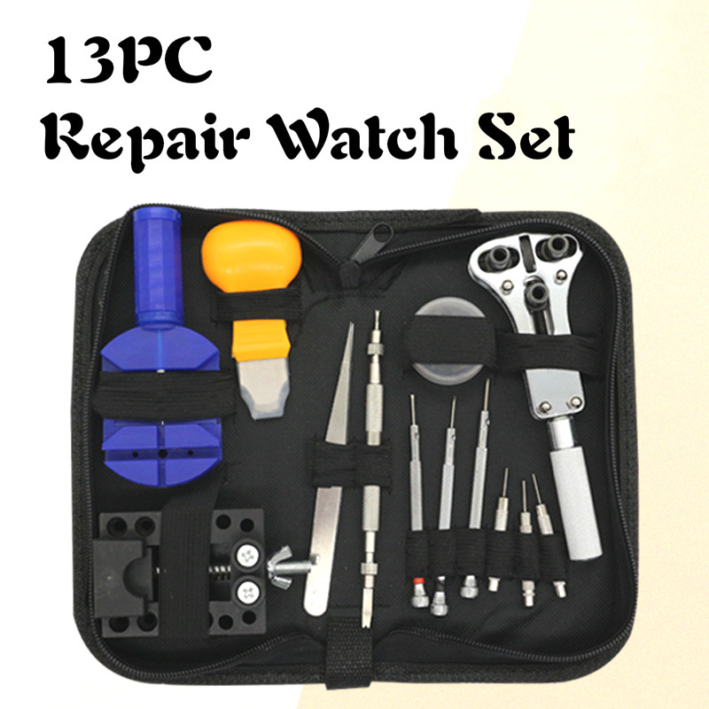 13Pcs Portable Repair Tool kit Maintenance Key Watch Case Opener Watchmaker Watch pocket removing tools Mechanic tool
13Pcs Portable Repair Tool kit Maintenance Key Watch Case Opener Watchmaker Watch pocket removing tools Mechanic tool