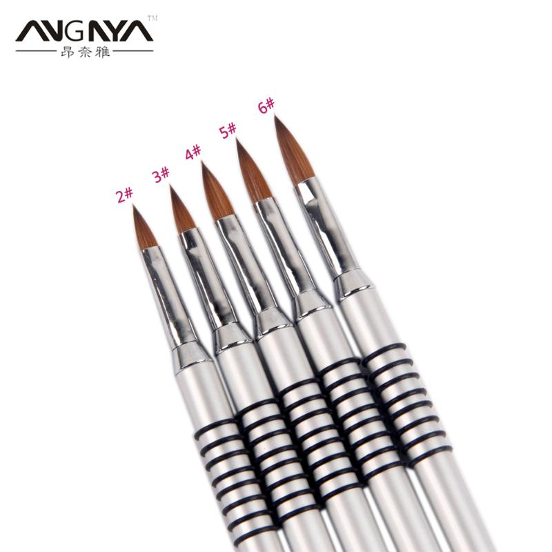 ANGNYA 10pc Nail Art No.2/3/4/5/6/8 Acrylic Liquid Powder Carving Builder Pen Brush Kolinsky Sable DIY Flower Nail Painting Tool
ANGNYA 10pc Nail Art No.2/3/4/5/6/8 Acrylic Liquid Powder Carving Builder Pen Brush Kolinsky Sable DIY Flower Nail Painting Tool