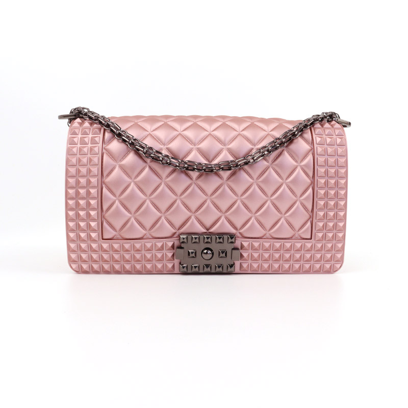 Women Fashion Jelly Chain Bag Purses Plain Handbags Crossbody Women Lock Rivet Diamond Vlkau, Red
Women Fashion Jelly Chain Bag Purses Plain Handbags Crossbody Women Lock Rivet Diamond Vlkau, Red